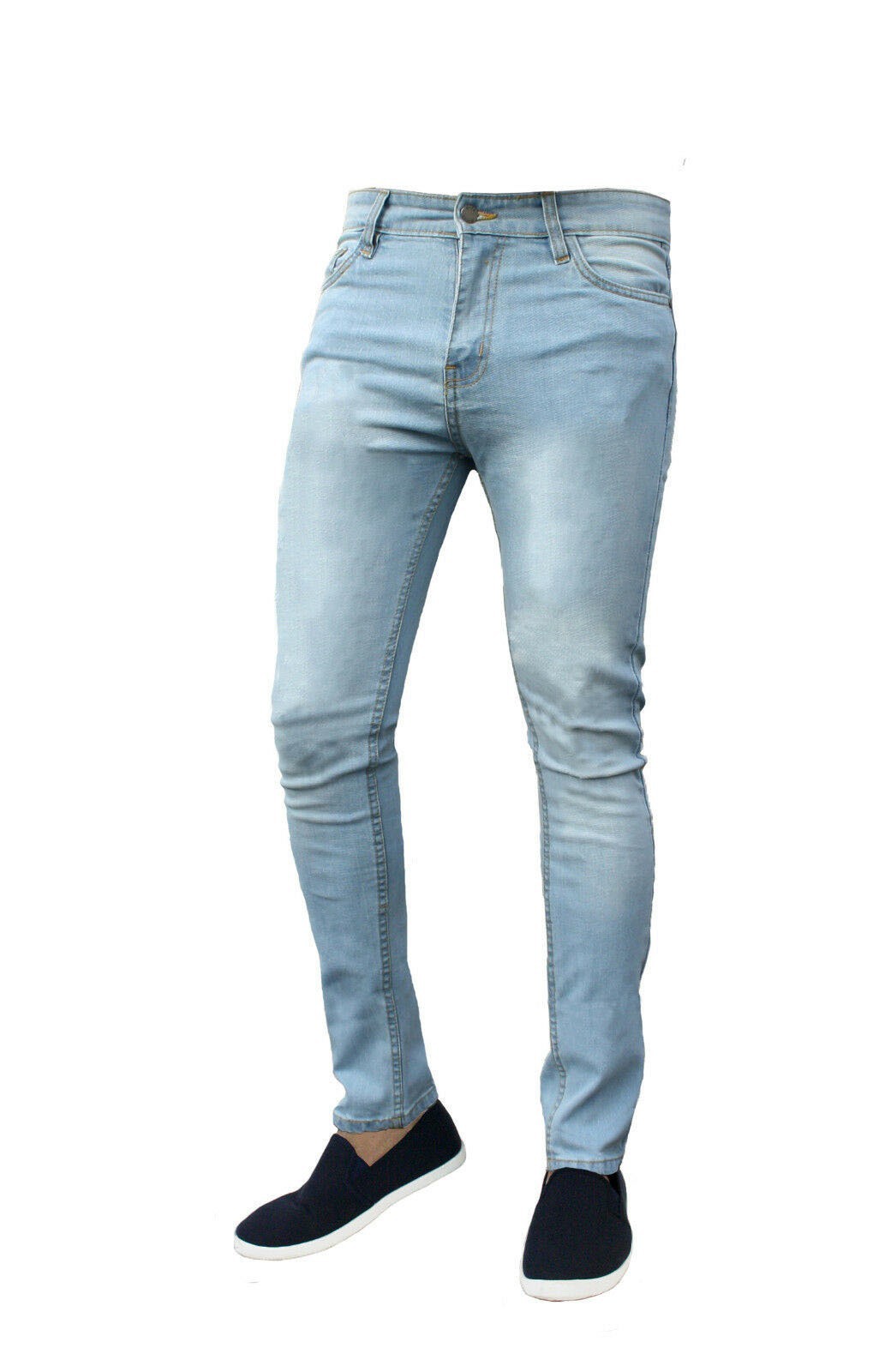 Men's Clothing High quality exclusive men's stretch short straight jeans, Amazon Wish, classic, simple, and popular_voghion.com
