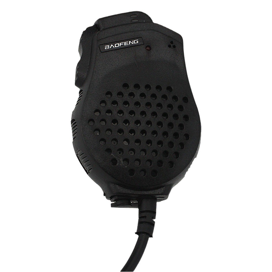 Baofeng UV82 walkie-talkie accesorios doble botón de lanzamiento micrófono de mano BF-UV8D micrófono K cabeza doble PTT