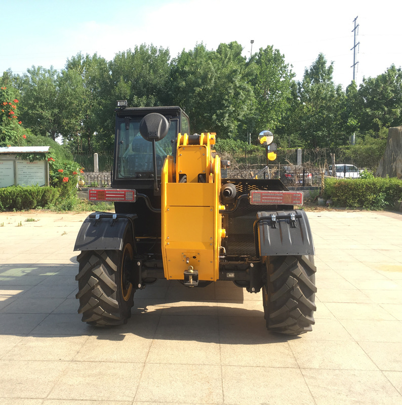 跨境出口多功能伸缩臂叉装机 码头装卸高空物料搬运伸缩臂叉装车