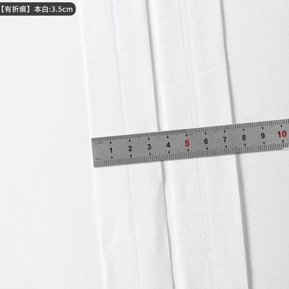 3.5cm * 이 흰색 * 7070 매트 테두리 벨트 (720 m/bag)
