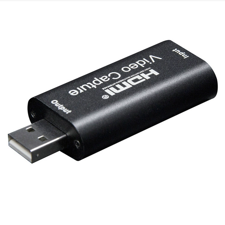 USB 2.0 HD видеозахват карта, Capture USB к HDMI, игровой стриминг