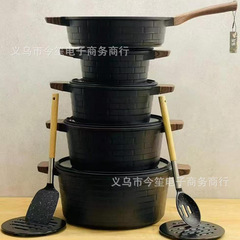 UCC万里の長城モデル13点セットは、キッチン家庭用の鍋にくっつかない家庭用キッチン用の鍋セットです