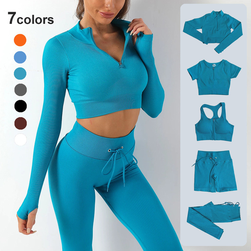 Cross-Border Fitness Clothing Set, Running Training Push-Up Bra, Quick-Drying Clothing, Women's Yoga Clothing, High-End Summer Sports Vest