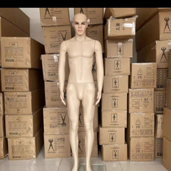 顔付き直立男性マネキン マネキン服 マネキンディスプレイ 労働保護服ディスプレイ 衣料品店マネキン ディスプレイマネキン