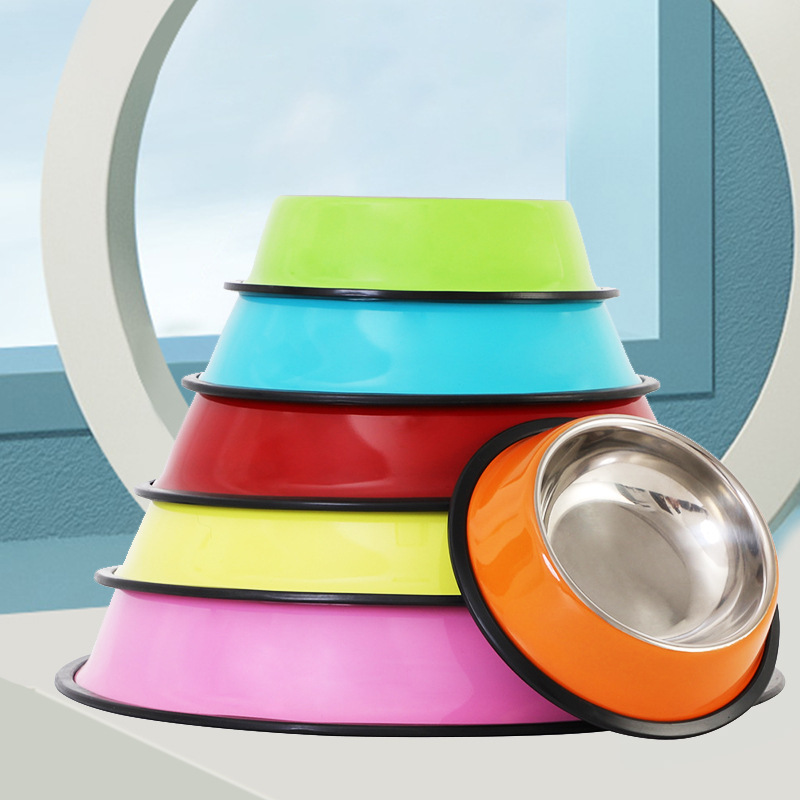 宠物碗印花加厚防打翻狗盆宠物用品狗狗