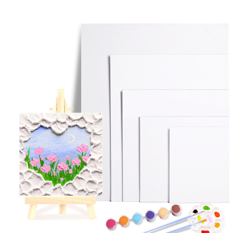 国境を越えた油絵ボード美術生専用油絵ボードキャンバスボードdiyアクリル純綿亜麻油絵ボード|undefined