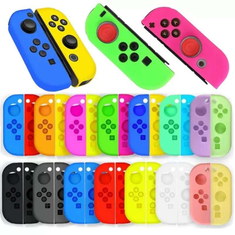 Силиконовый чехол для контроллера Joy-Con для Nintendo Switch 2, защитный силиконовый чехол для ручки