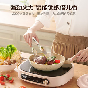 Midea Electric Ceramic Stove for Tea and Hot Pot with Rotary Control 2200W High Power Mc-Hw22W3-003