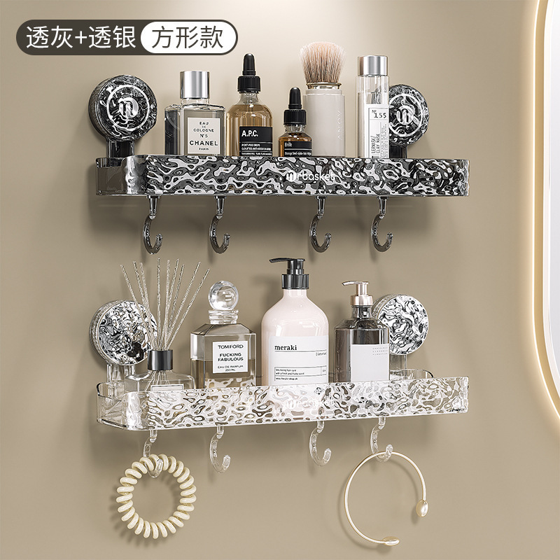 浴室吸盤棚穴なし三脚トイレトイレ壁掛け洗面台収納棚|undefined