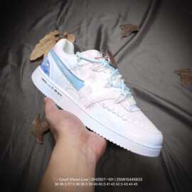 莆田纯原Court Vision镜之魅影泼墨时尚潮流学院男女空军板鞋跨境