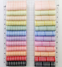 2013春夏新款泡泡布女装童装面料连衣裙衬衫格子布时装面料