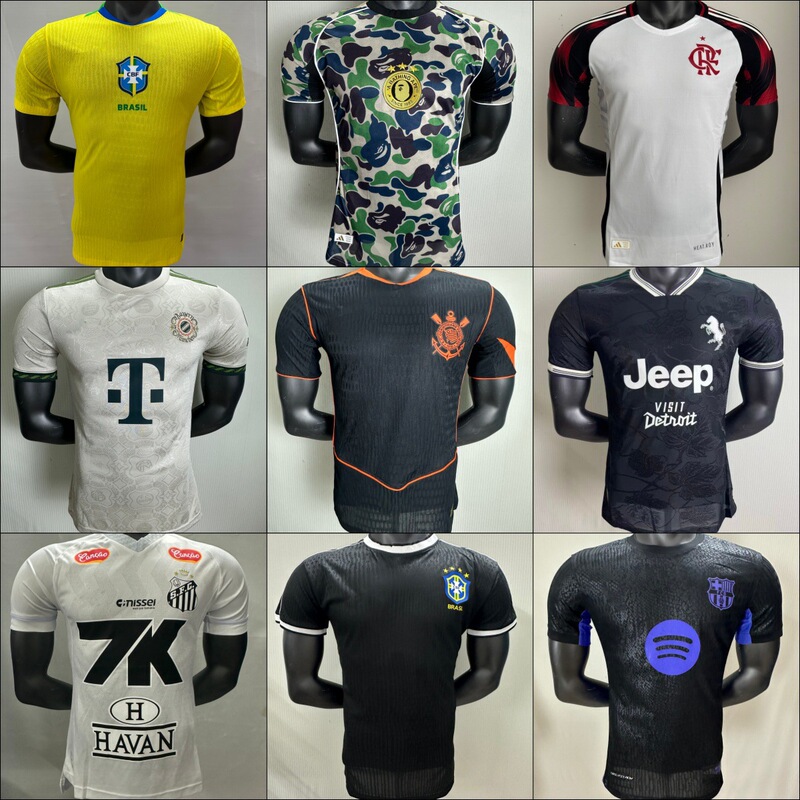 2526 Club Player Edition New Inter Milan Second Away Tottenham Santos Football Match Same Style Quick-Drying Football Jersey