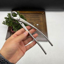 厂家批发不锈钢盆景工具盆景修枝剪盆景剪刀不锈钢球形剪盆景制作