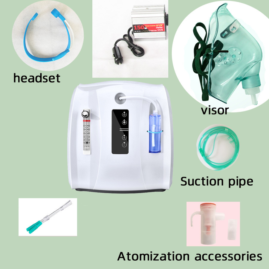 Oxygen pump outdoor oxygen pump oxygen generator oxygen machine oxygen flushing device travel flushing oxygen bar car air purifier