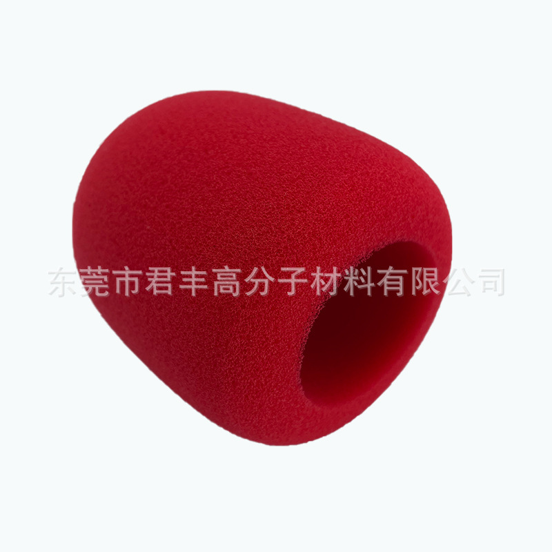 防风海绵话筒套防喷罩KTV麦克风收音海绵套无线话筒防摔海棉
