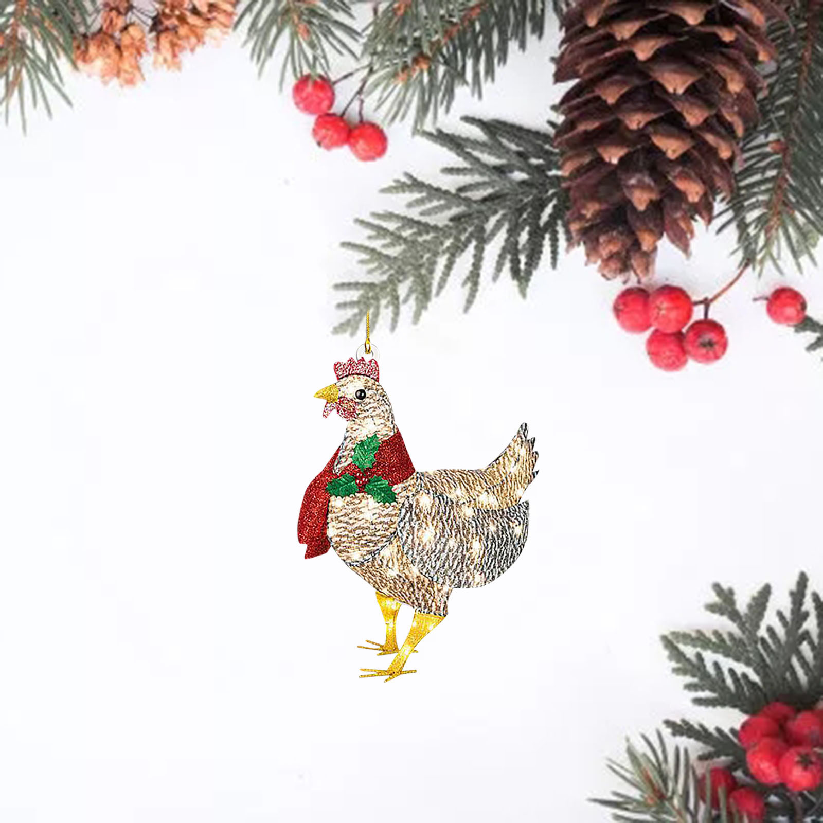 Weihnachten Mode Tier Aryl Gruppe Hängende Ornamente display picture 5
