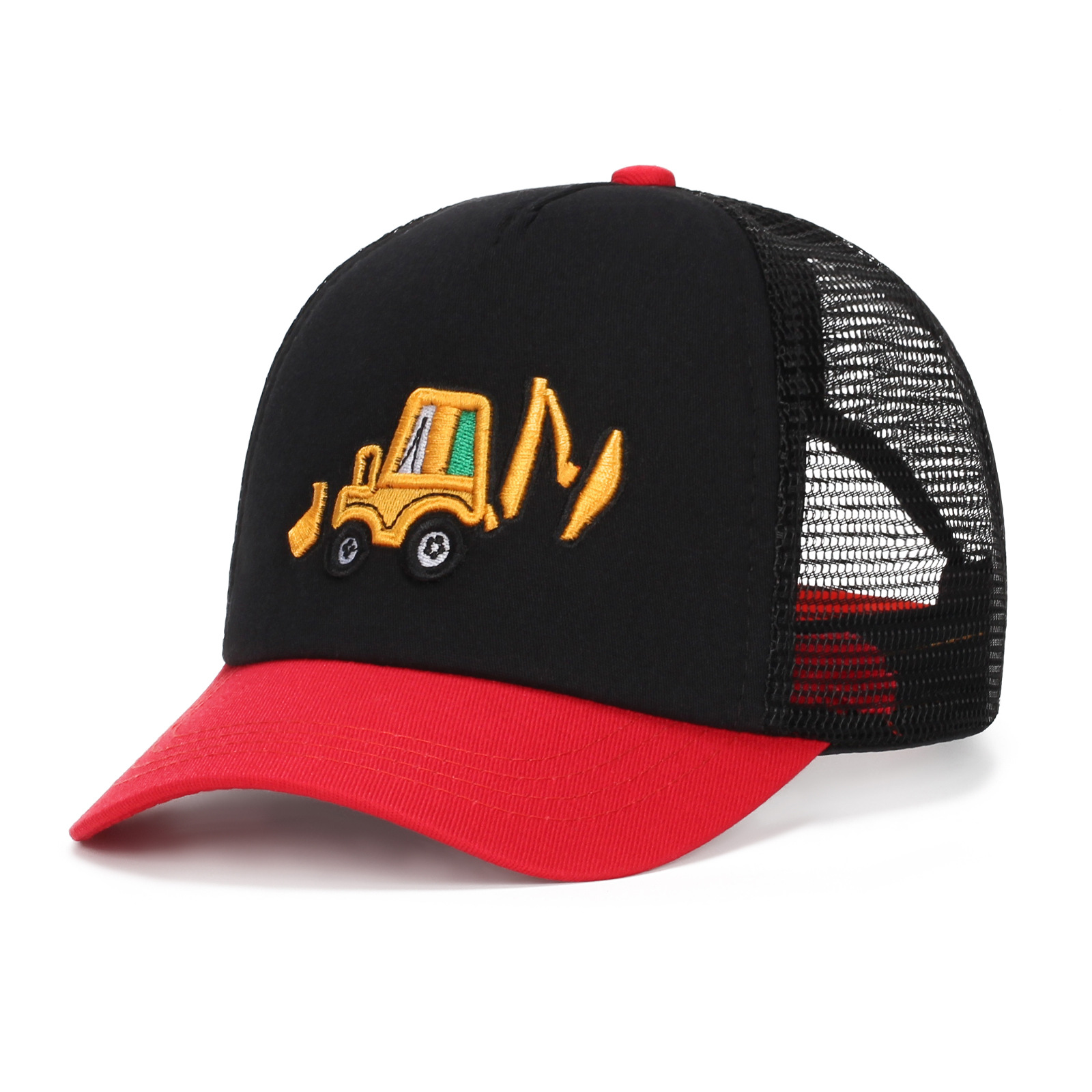 검은 그물 + 붉은 처마