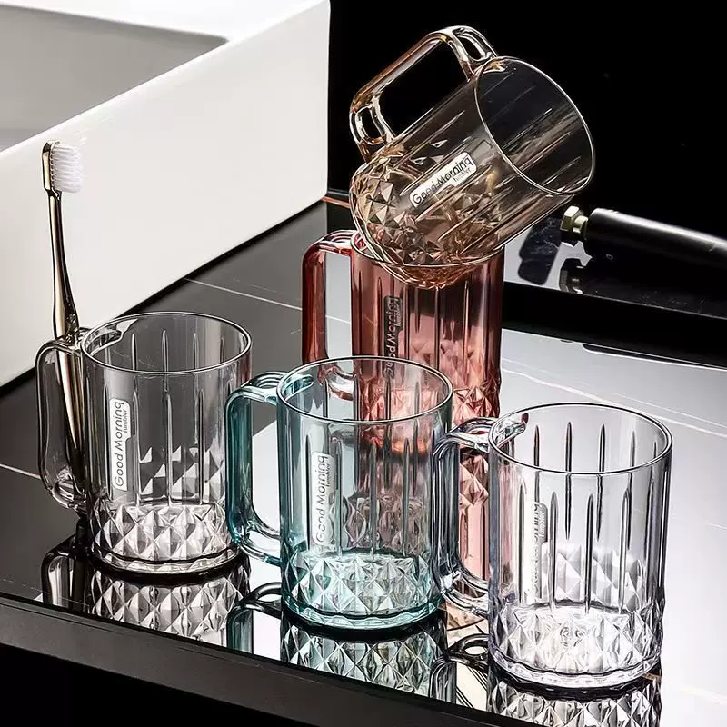 漱口杯牙刷杯高档家用情侣洗漱杯学生宿舍刷牙杯子高颜值牙缸杯子