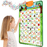 Познавательный флип-чарт для тренировок, Amazon, раннее развитие, английские буквы, английский, со звуком