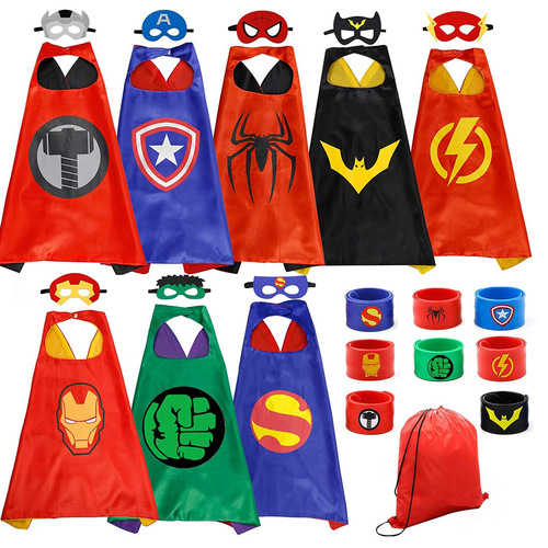 Manufacturer Amazon Children Adults Hero Cape Captain America Superman Iron Man Scarf Cloak Cape