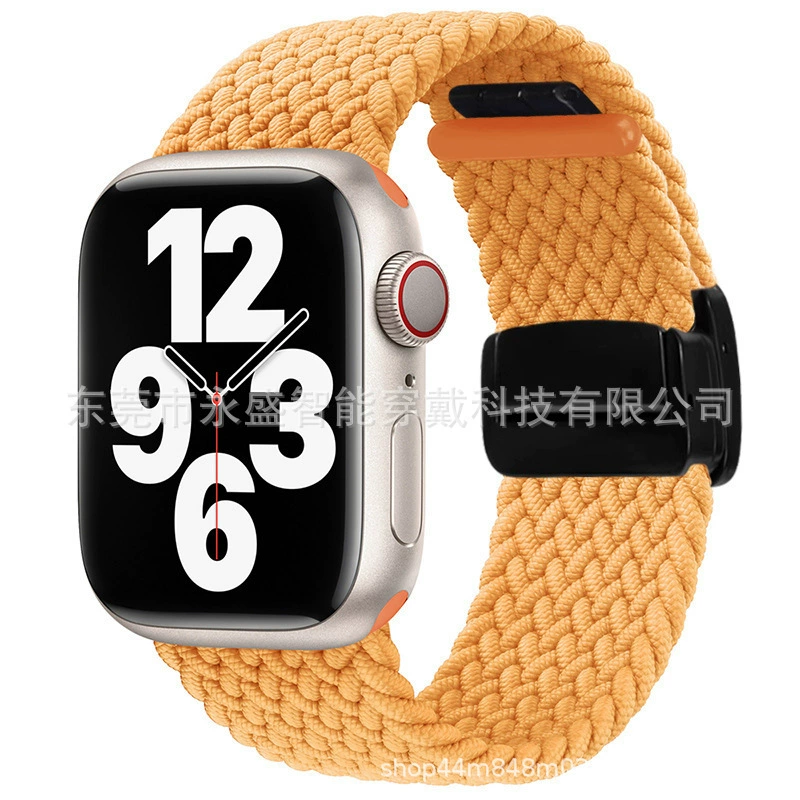 Подходит к браслету на руку Apple Nylon braided watch strap магнитная складная пряжка iwatch23456789 представитель пояс