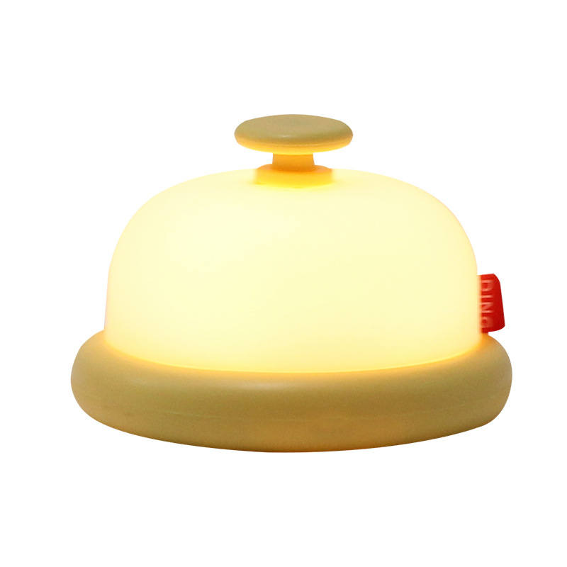 Campana amarilla de silicona de luz cálida + curación de luz cálida