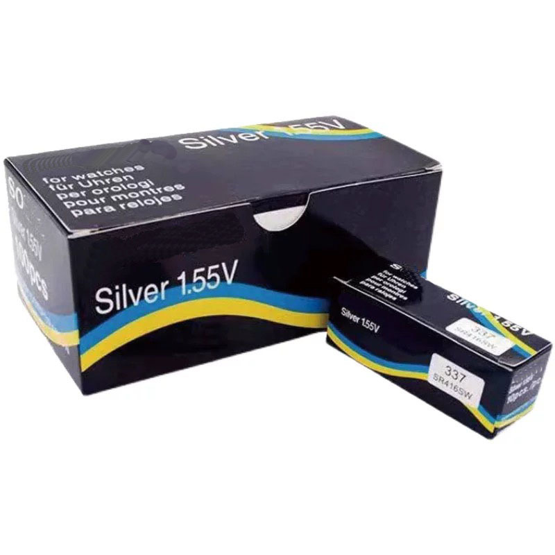 337氧化银电子摩洛哥337电池SR416SW纽扣电池1.55V手表耳机适用