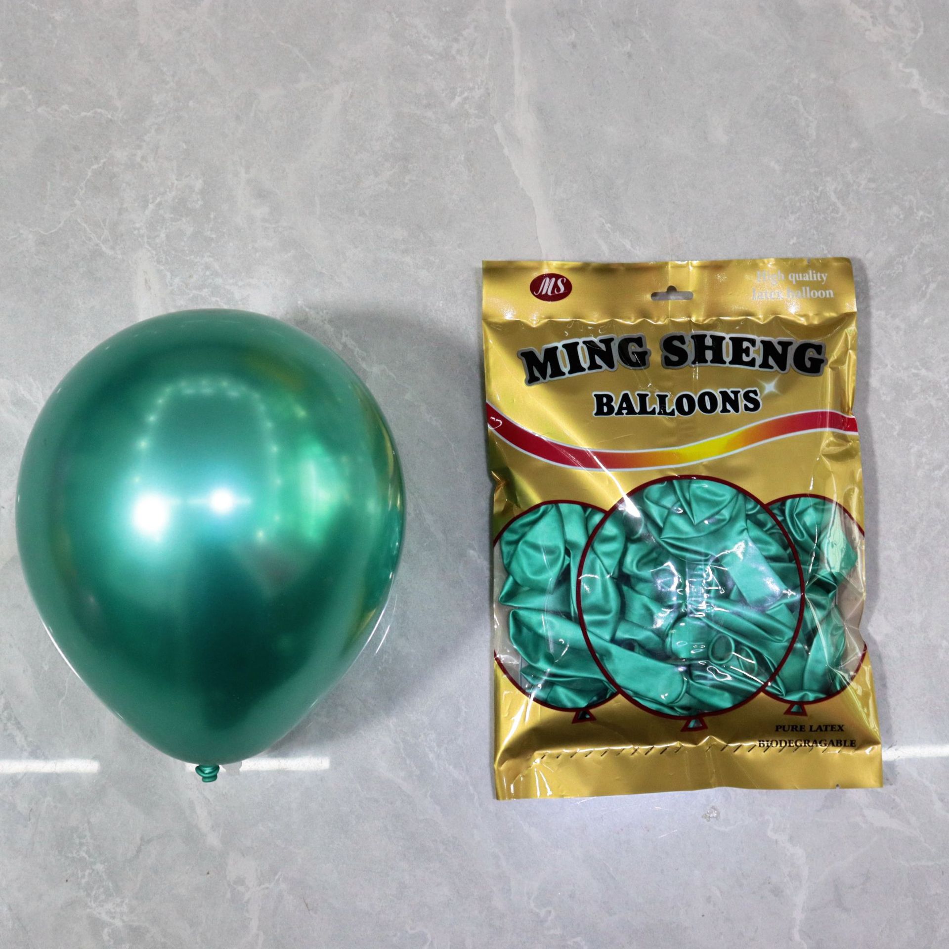 Celebridad en línea 1,8G globo redondo de metal decoración de la sala de bodas propuesta de globo fiesta de cumpleaños globo de metal cromado