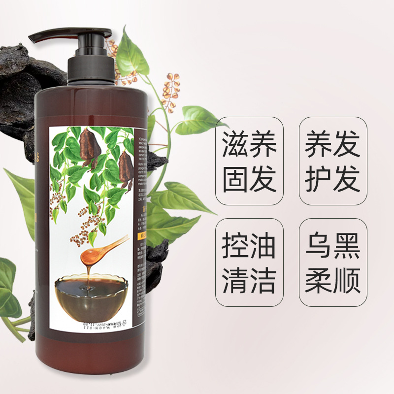 Shanyun Aged Ginger King Shampoo, Ginger & Aralia Shampoo, Saw Palmetto Shampoo, Anti-Dandruff & Oil-Controlling Tea Seed Shampoo, White-to-Black Shampoo Paste