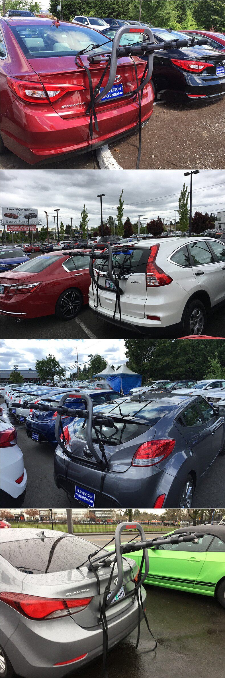 Yakima Car Bicycle Rack Rear Rack Fullback Car Suv Trunk Rack Car Rear Rack