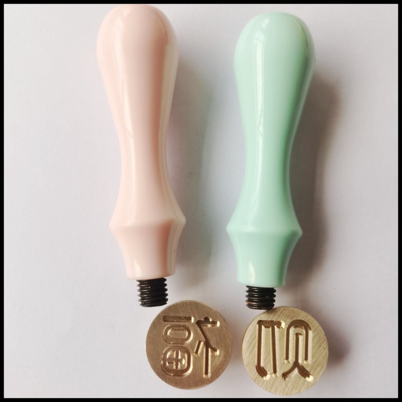 긴 플라스틱 손잡이*2+구리 머리 행운