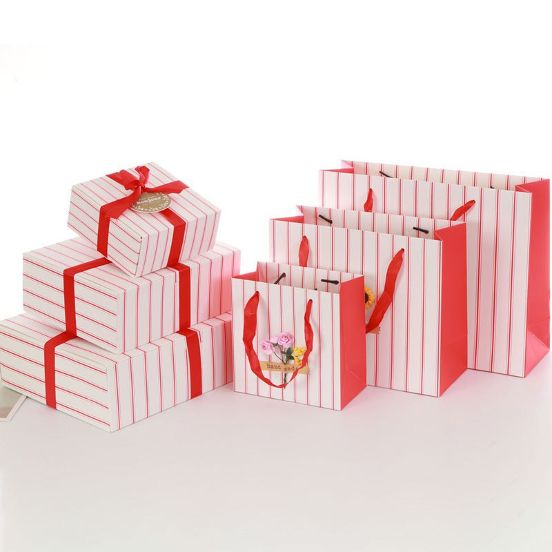 森宿礼品袋高档手提袋子纸袋购物袋批发Q923小号包装袋