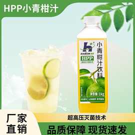 HPP超高压灭菌冰小青柑冰饮料冰饮品1kg水果茶奶茶摆摊专用家用装