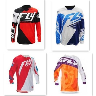 Hot OZON Wholesale New FLY Downhill Suit Quick Dry Summer Long Sleeve Mountain Bike Riding Suit Racing Suit