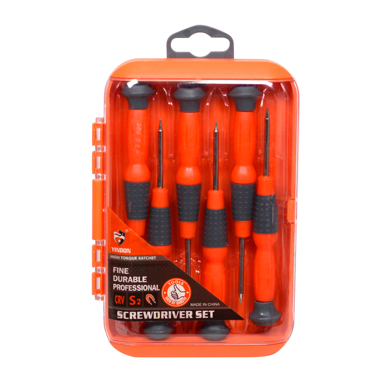 6PC teléfono móvil reloj desmontaje reparación destornillador traje Cruz palabra ciruela flor estrella de cinco puntas destornillador en caja