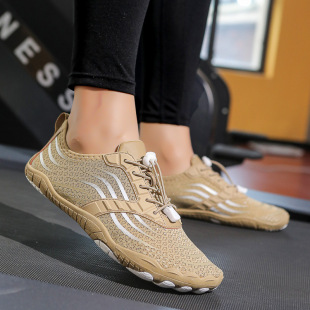 Outdoor Couple Fishing Shoes, Swimming Shoes, Wading and River Tracing Shoes, Casual Running Five-Finger Shoes, Men's Beach Shoes, Men's and Women's Fitness Shoes