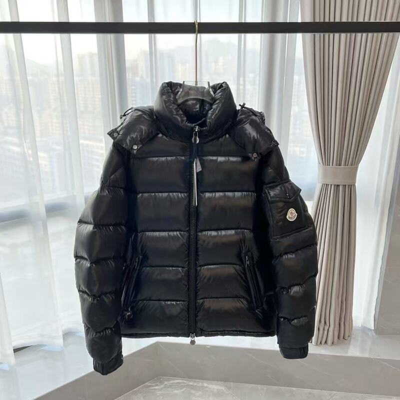 Cross-Border High-End Version of the Moncler Maya down Jacket, Glossy White Duck Down, Unisex Trendy Casual Coat