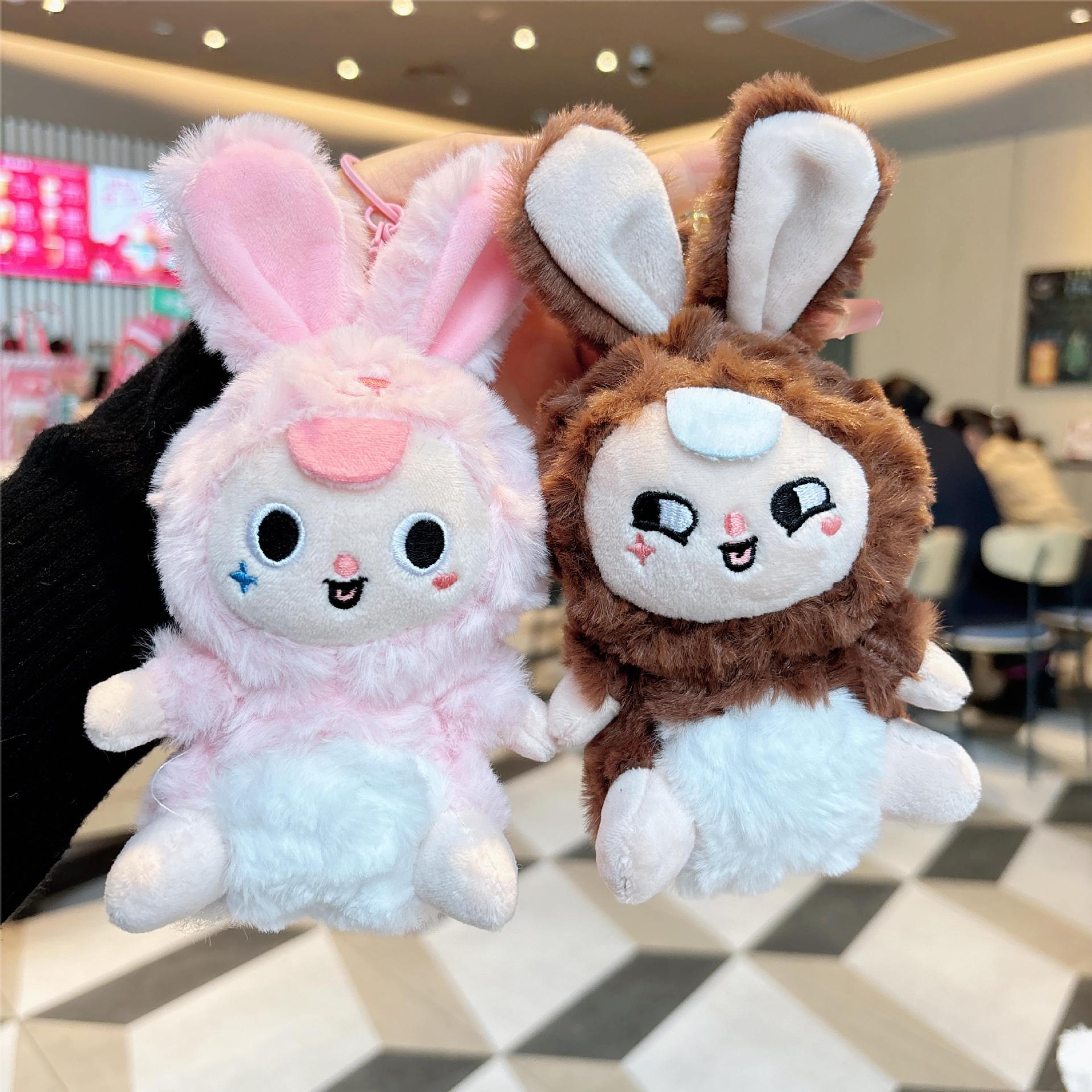 140g Weight Bag Pendant, Keychain Classification 1 Piece Quantity Holiday, Daily Occasion Plush Material Cartoon Character Pattern Unisex Gender Cute Style 1 Piece Cute Cartoon Character Plush Unisex Bag Pendant Keychain 8