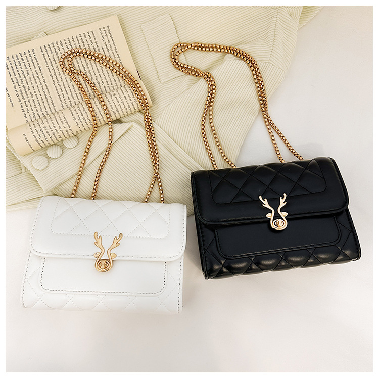 2025 Summer New style sheep diamond-shaped bag, single-shoulder bag, women's bag, pu bag, crossbody bag, chain bag, Chanel style undefined
