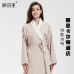 批发五星级酒店浴袍 双层加厚民宿宾馆浴袍吸水浴衣美容院睡袍女