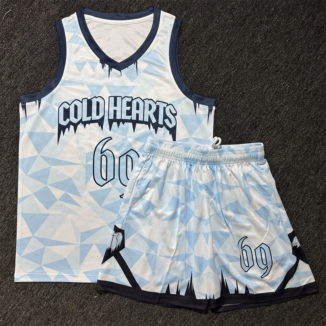 Full-Body Printed Basketball Uniforms, Customized American-Style Free-Printed Sets, Men's and Women's Student Competition Training Uniforms, Breathable and Quick-Drying Jerseys