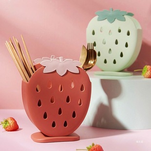 Trendy Chopstick Holder for Home Use, Chopstick Basket Storage Rack, Draining Chopstick Cage, Chopstick Tube, Kitchen Utensil Spoon Storage Box