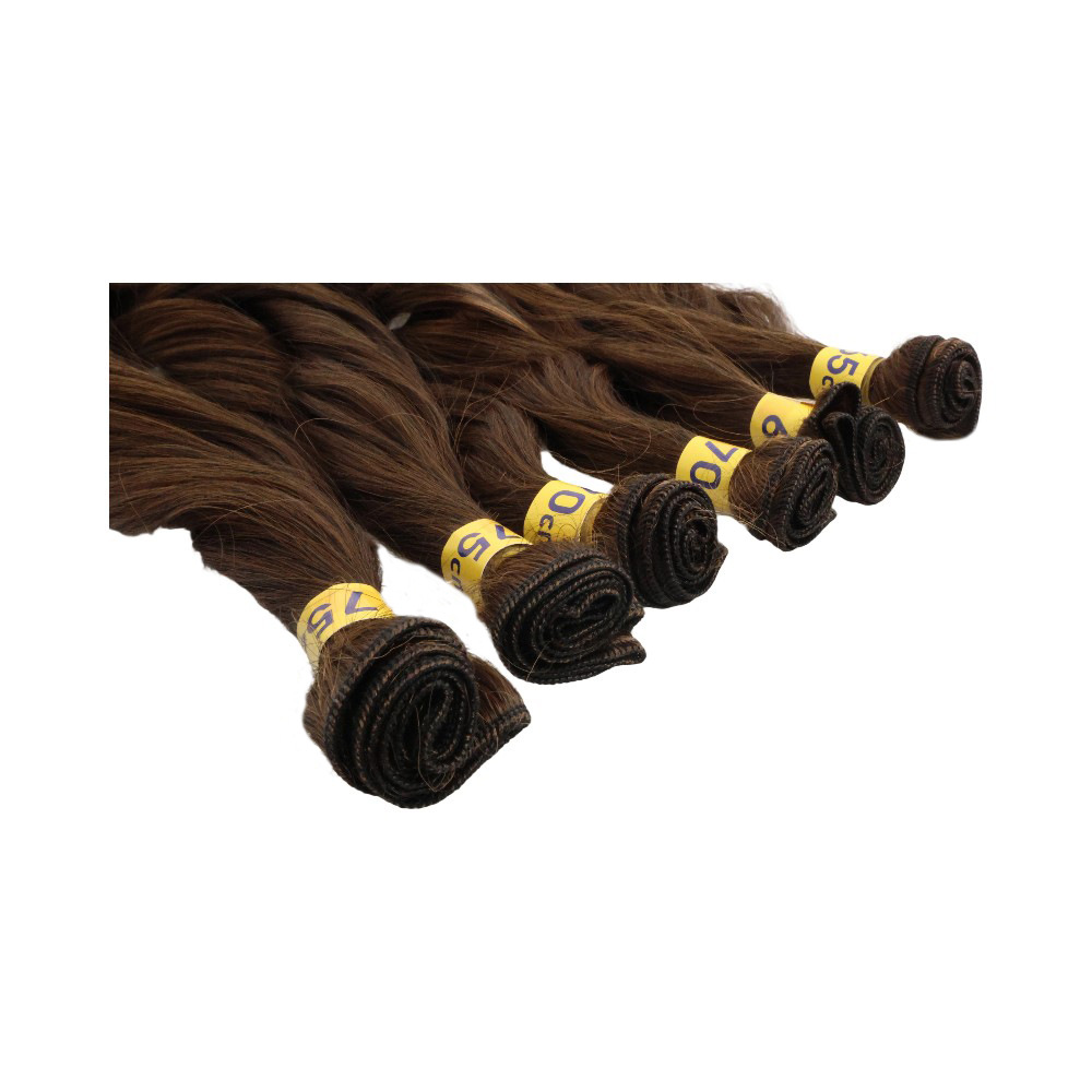 Europa y los Estados Unidos transfronterizos fibra química cortina pelucas sintéticas onduladas grandes cortinas de cabello gradiente cortina de cabello explosiva África