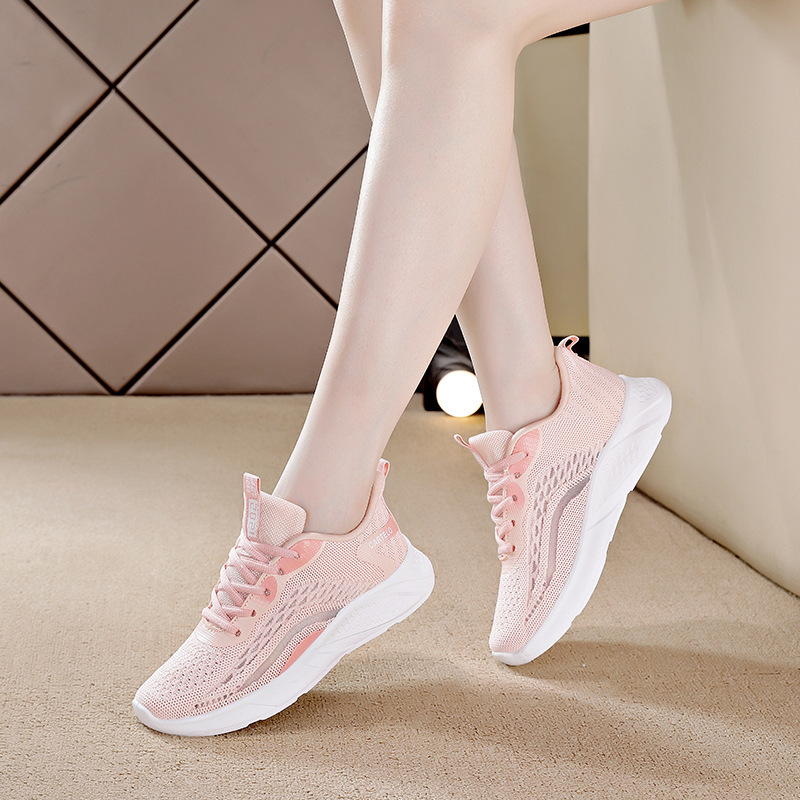 运动休闲鞋女2025年夏季新款妈妈鞋子透气网面网鞋女士中年女鞋夏