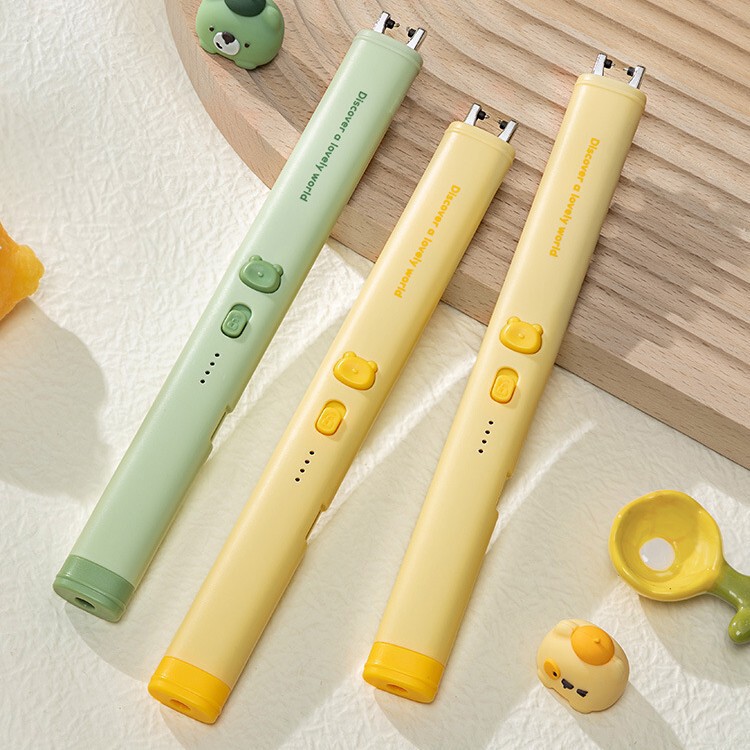 Aromatherapy Candle Igniter Digital Pulse Charging Gas Stove Extended Ignition Stick Lighter Long Handle