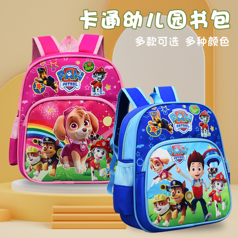 Mochila de moda de jardín de infantes, mochila ligera para niños y niñas, fábrica de mochila de dibujos animados al por mayor, mochila infantil