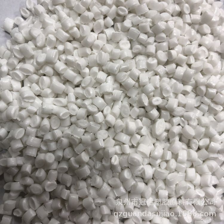 福建泉州白色共聚PP再生料卫生间边角料可调颜色 韧性好 质量稳定