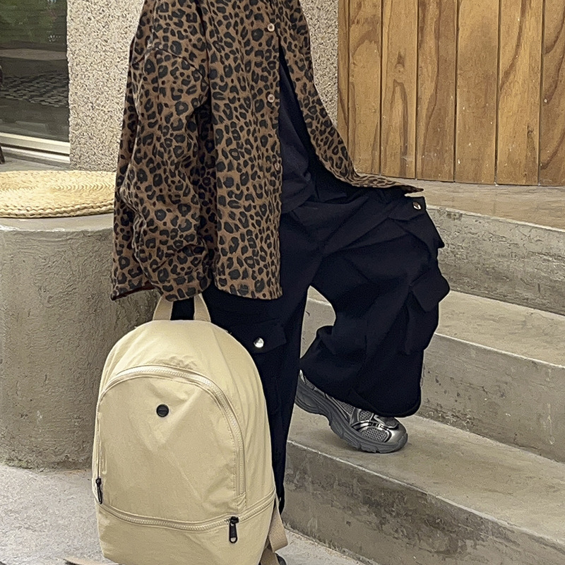 2025 nueva mochila para niños, color sólido simple, mochila de gran capacidad para niños y niñas