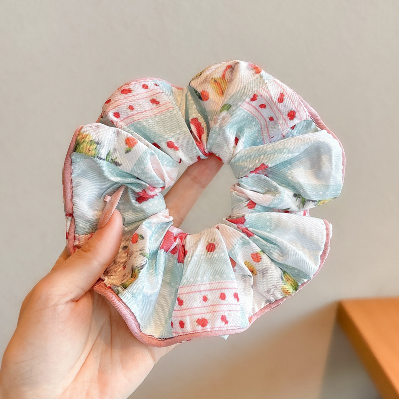 Estilo pastoral francés, diadema de intestino grueso, accesorios para el cabello dulce de alta calidad para mujer, cuerda para la cabeza, nueva cuerda para el cabello de todo fósforo, banda elástica alta