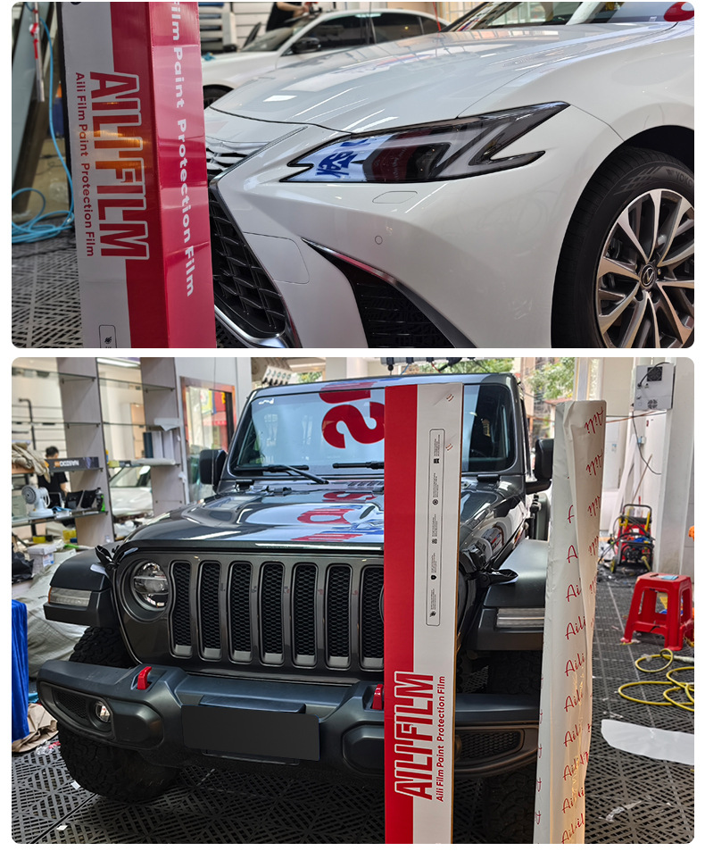Pu Car Invisible Car Cover Transparent Body Paint Protection Film Tph Rhino Skin Ppf Car Cover Film Whole Roll Wholesale